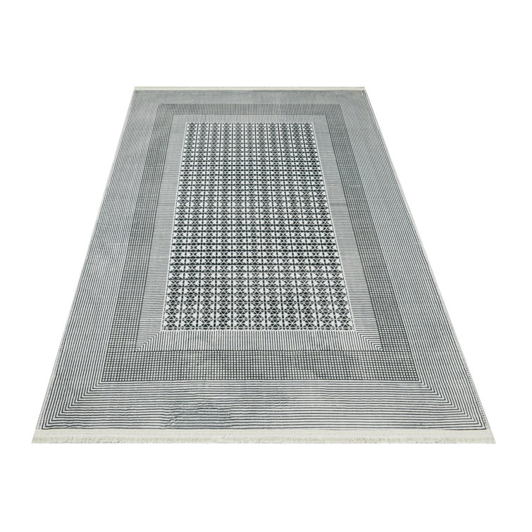 Gracie Oaks Abreona Machine Woven Area Rug Wayfair.co.uk